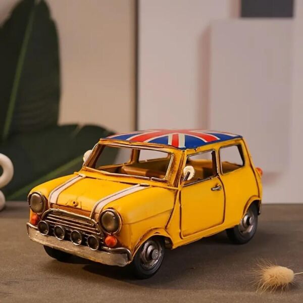 تحفة سيارة ميني كوبر حديد انتيكا