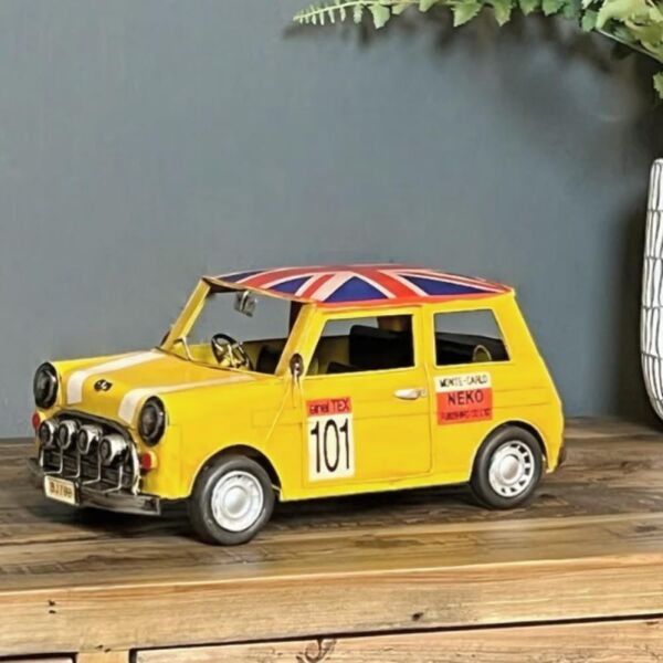 تحفة سيارة ميني كوبر حديد انتيكا