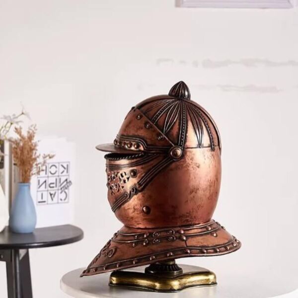 تحفة ديكور قناع محارب قديم