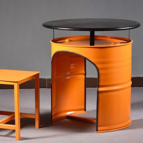 طقم جلسة خارجية حديد - 3 قطع