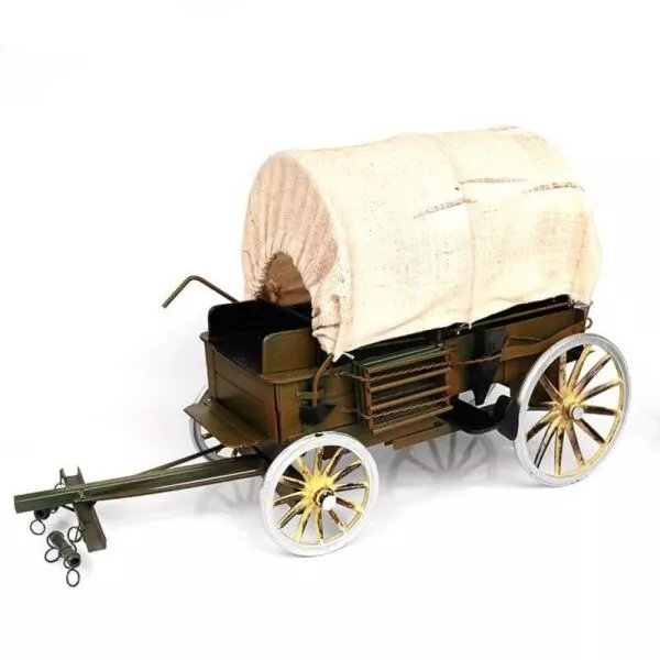 تحفة عربة خيل حديد