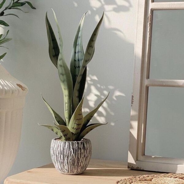 مركن زرع صناعي فخار - 43 سم