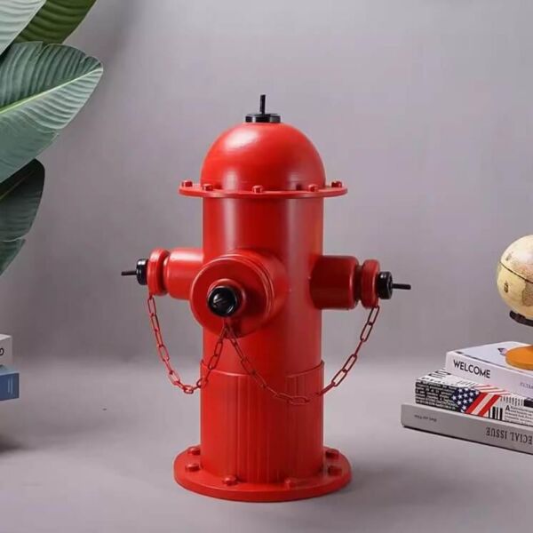 ديكور طرمبة اطفاء حديد انتك