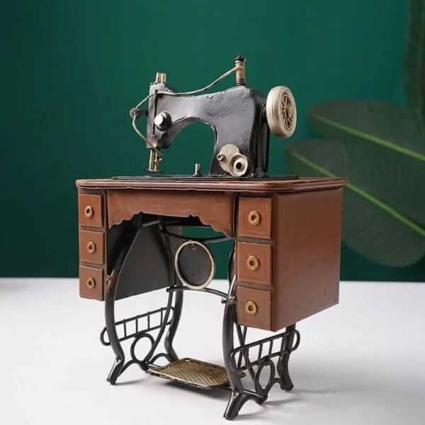 ديكور ماكينة خياطة حديد انتك روبن