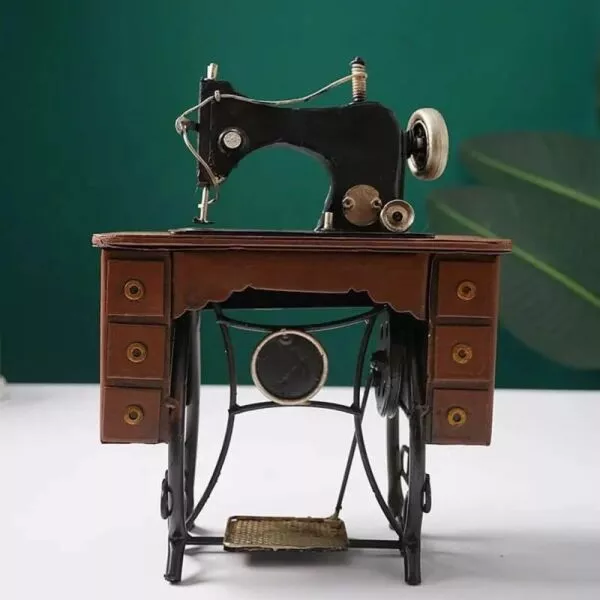 ديكور ماكينة خياطة حديد انتك روبن