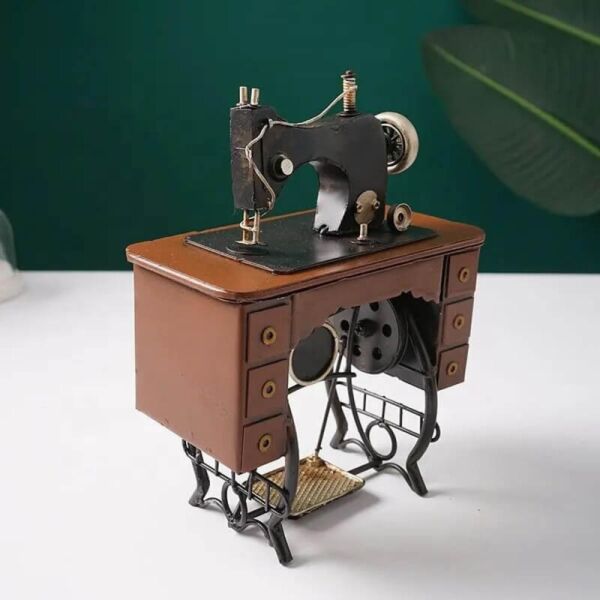 ديكور ماكينة خياطة حديد انتك روبن