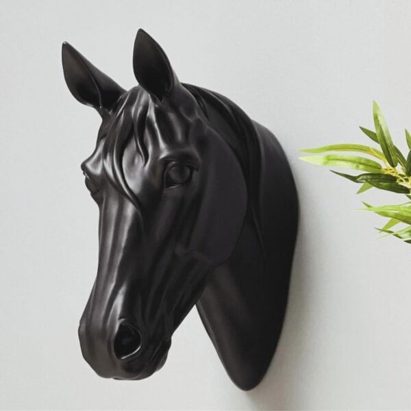 ديكور راس حصان جداري