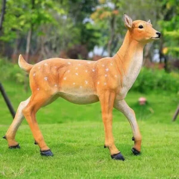 مجسم غزال فايبر 82 سم