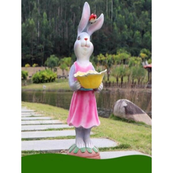 مجسم ارنب ملون 93 سم