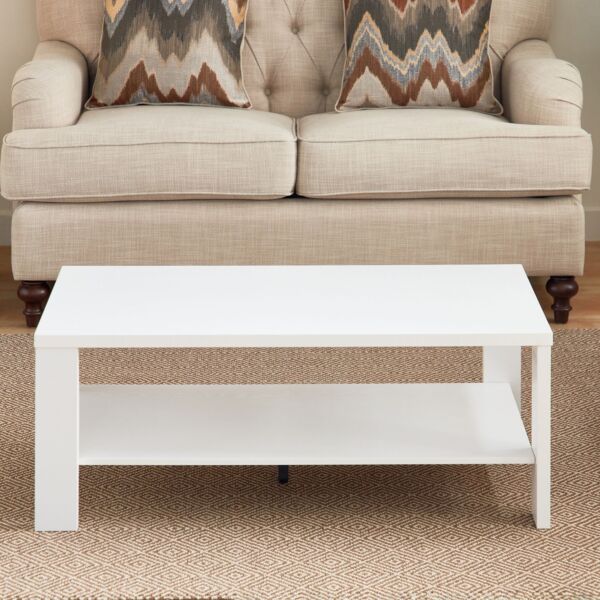 طاولة قهوة بطابقين من سالفا