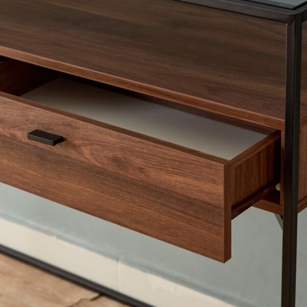 كونسول بسطح زجاج - روبي