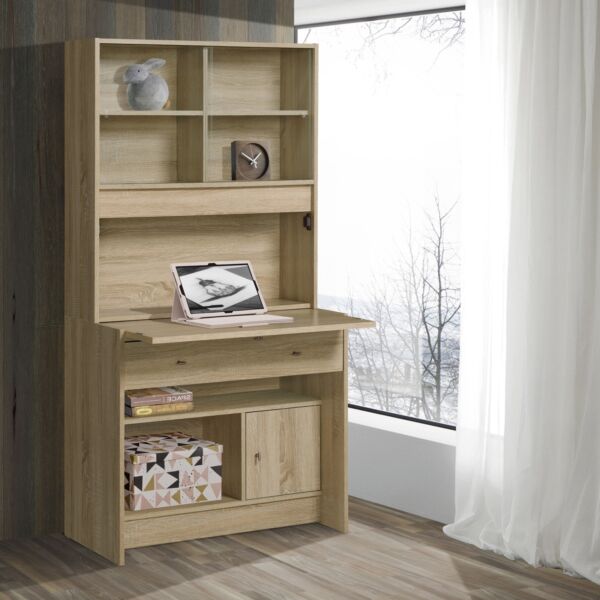 مكتب دراسة مع خزانة بباب ودرج جليم