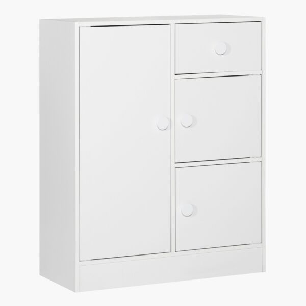 كابينة للأطفال بدرج و3 أبواب من فانيلا كودي