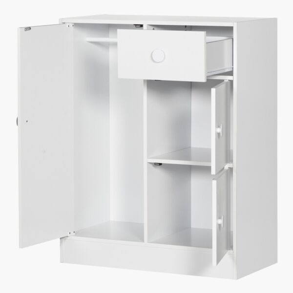 كابينة للأطفال بدرج و3 أبواب من فانيلا كودي