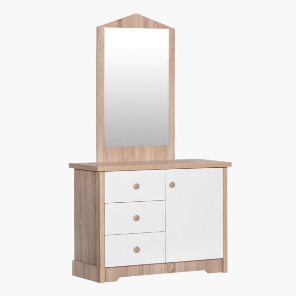 طاولة تزيين للأطفال بباب واحد و3 أدراج دون مرآة - ماي هاوس