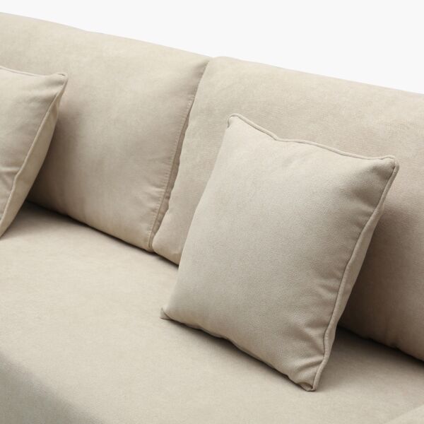 كنبة سرير قابلة للسحب بمساحة تخزين سايروس