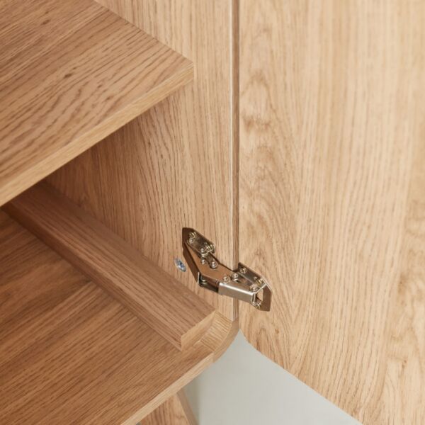 طاولة تزيين كبيرة بباب واحد و3 أدراج بدون مرآة - نورديكا