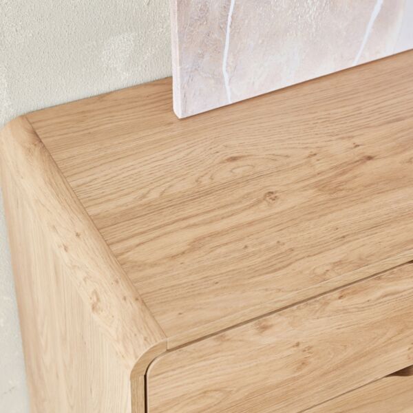 طاولة تزيين صغيرة 3 أدراج دون مرآة - نورديكا