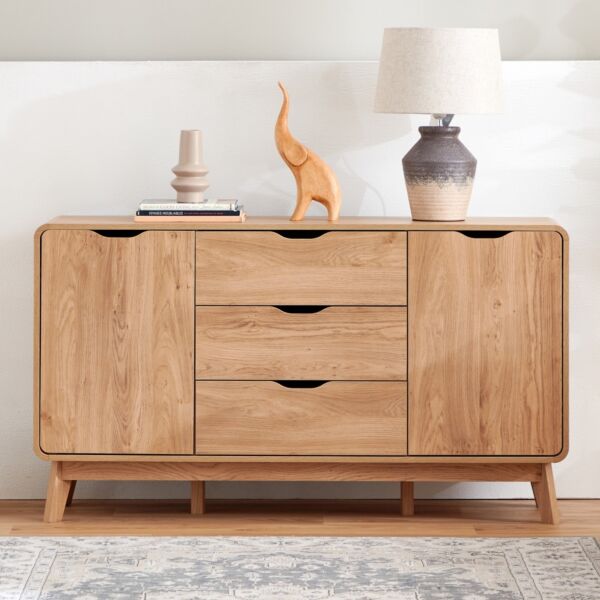 وحدة جانبية بـ3 أدراج وبابين - نورديك سبرينج