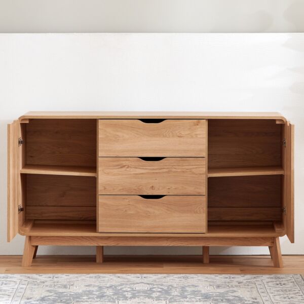 وحدة جانبية بـ3 أدراج وبابين - نورديك سبرينج