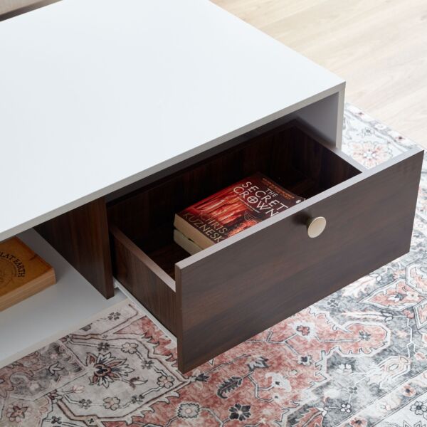 طاولة قهوة بدرج من ناتاليا إن إكس تي