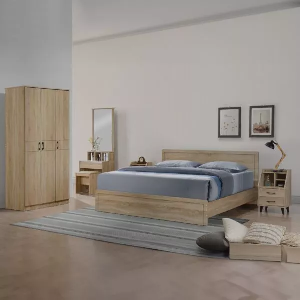 سرير كوين من أوسيس - 150x200 سم