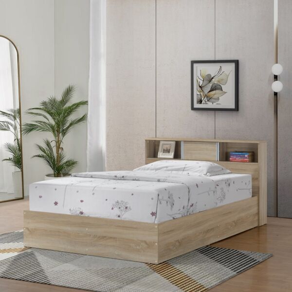 سرير توين مفرد بمساحة تخزين أوسيس كامبريدج 120x200 سم