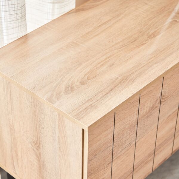 طاولة تلفزيون كبيرة 180 سم للأجهزة حتى 75 بوصة من إدموند