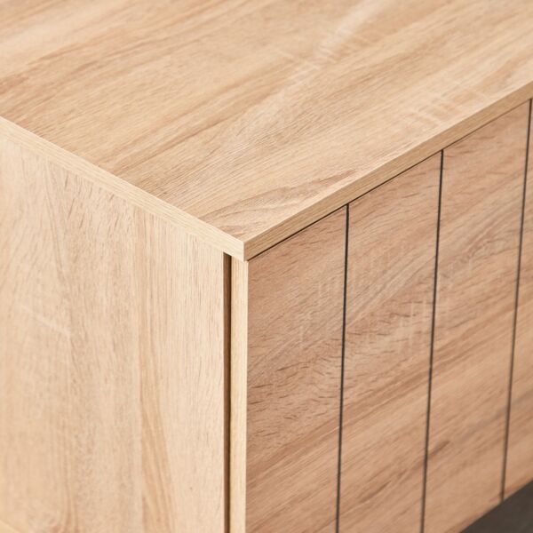 طاولة تلفزيون للأجهزة حتى 50 بوصة من إدموند