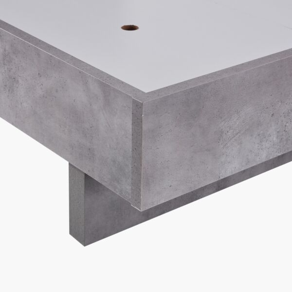 سرير توين بمسند قدم من باتارا - 120x200 سم