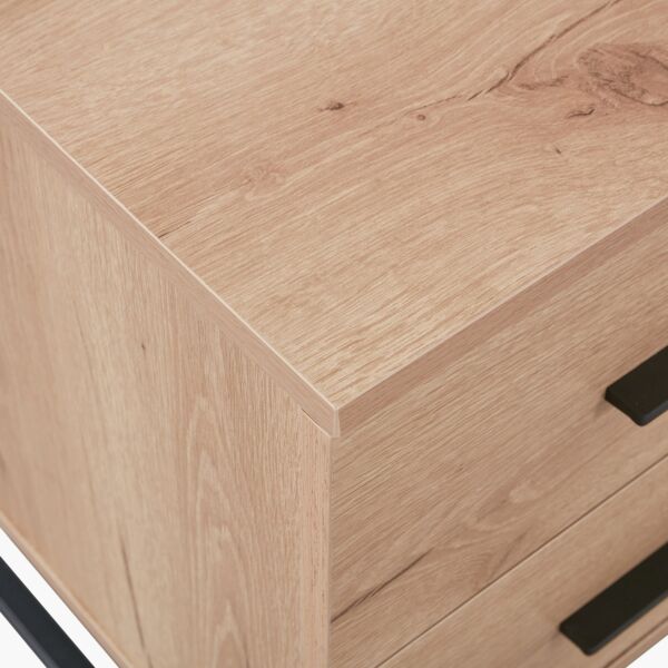 كومودينو ذكية بمفذ شحن يو إس بي و2 درج - أوربان