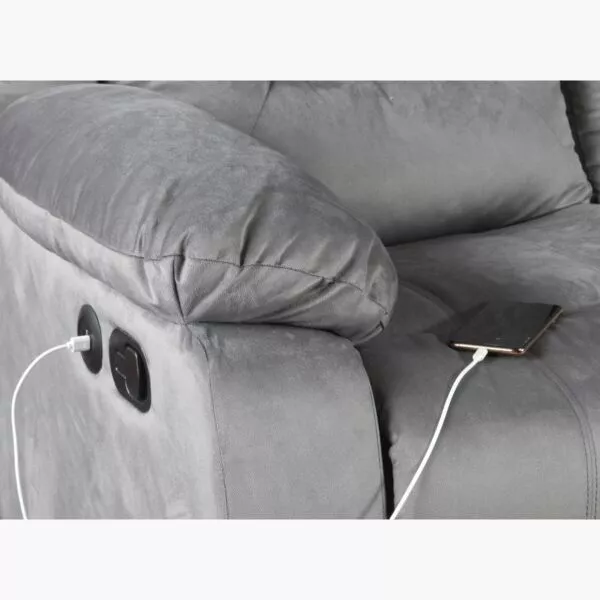 كنبة استرخاء ثلاثية بمنفذ USB جاك من كيث