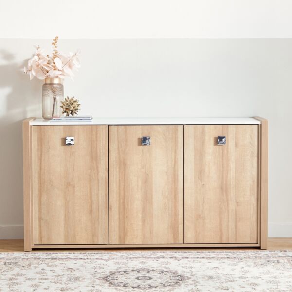 خزانة بوفيه جانبية بـ3 أبواب من كامبريدج