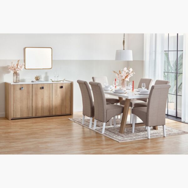 طاولة طعام 6 مقاعد من كامبريدج