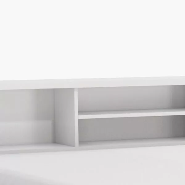 سرير مزدوج مع وحدة تخزين من لوندرينا - 120x200 سم