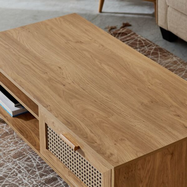 طاولة قهوة خيزران من نورديك