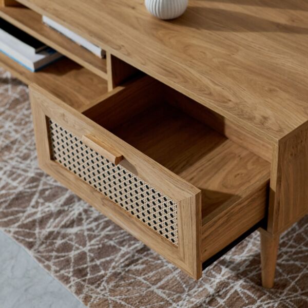 طاولة قهوة خيزران من نورديك