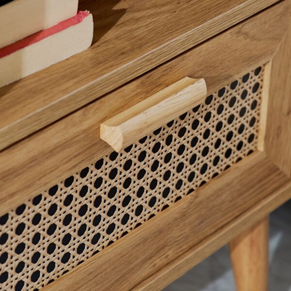 طاولة جانبية من خشب الخيزران من نوردك