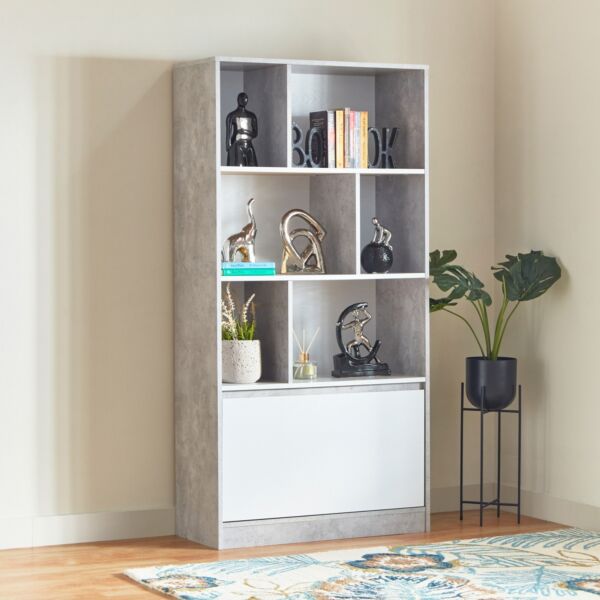 خزانة كتب 3 مستويات بدرج من ألفورد باتارا