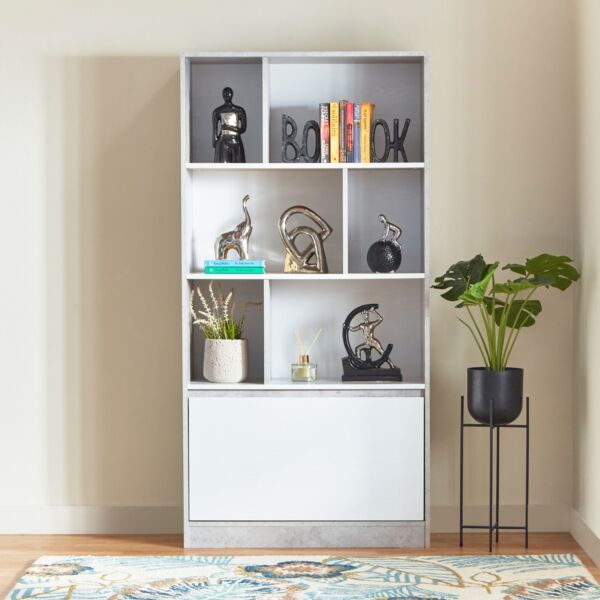 خزانة كتب 3 مستويات بدرج من ألفورد باتارا