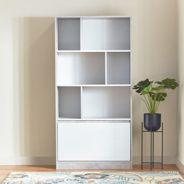 خزانة كتب 3 مستويات بدرج من ألفورد باتارا