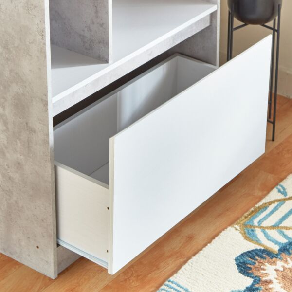 خزانة كتب 3 مستويات بدرج من ألفورد باتارا