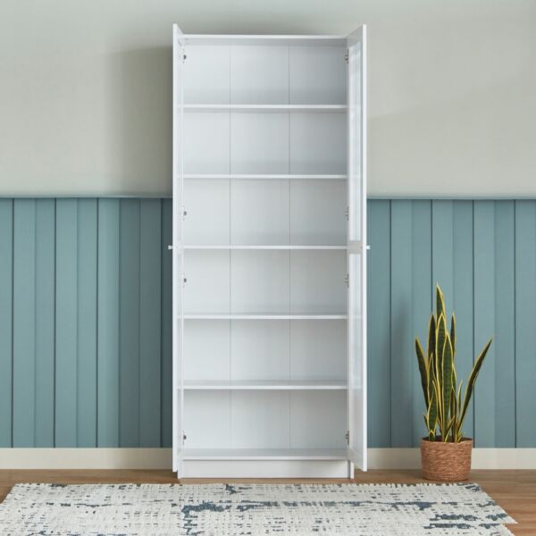 وحدة تخزين بـ 6 مستويات وبابين أكريليك فرانكفورت