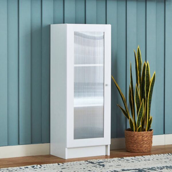 وحدة تخزين بـ 3 رفوف وبابين أكريليك فرانكفورتل