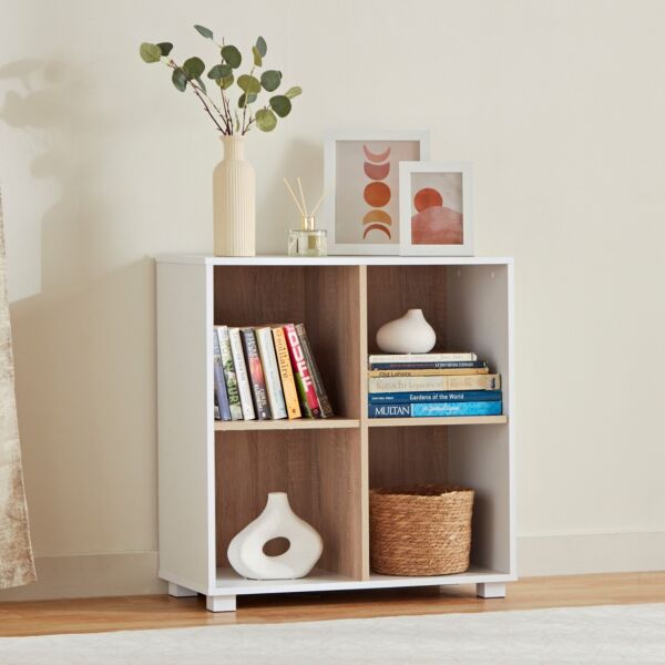 خزانة كتب 4 مكعبات من ألفورد ليون