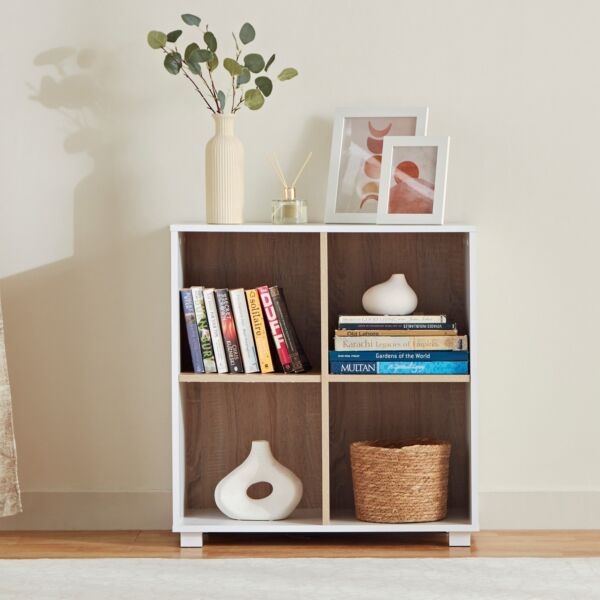 خزانة كتب 4 مكعبات من ألفورد ليون