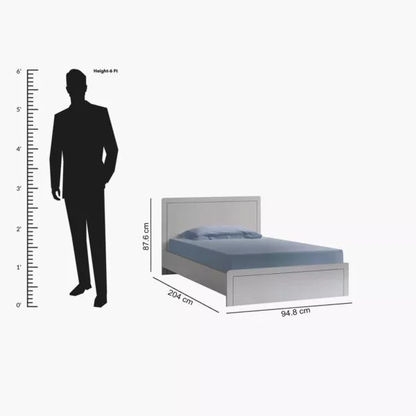 سرير مفرد أوسيس 90x200 سم