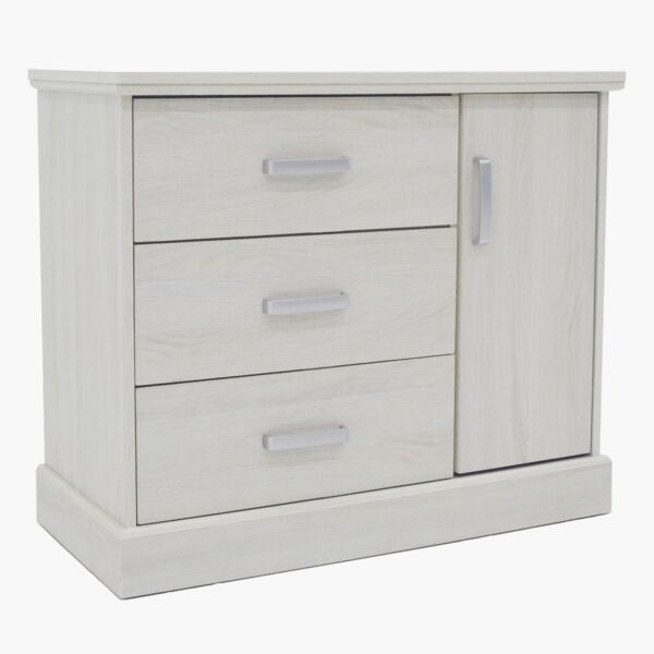 طاولة تزيين باب واحد و3 أدراج دون مرآة - بلير