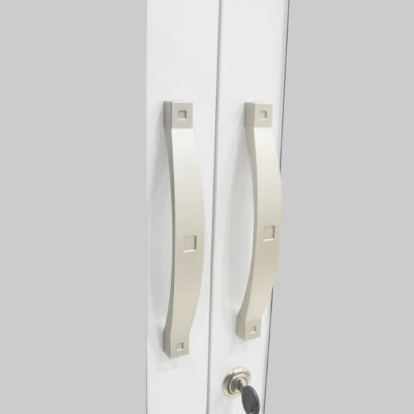 خزانة ملابس بمرآة و 4 أبواب - كولتورب بلس