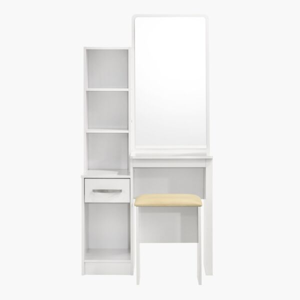 طاولة تزيين مع مرآة ومقعد - كالتورب بلس